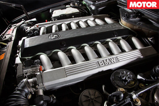 BMW 7 Series V16 manual engine