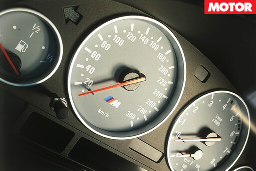 BMW E39 M5 gauges