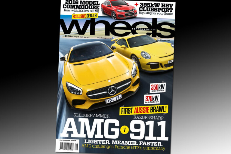 Wheels Magazine September 2015 Issue Cover