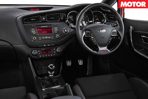 Kia ProCeed GT interior