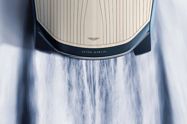 Aston Martin AM37 speedboat