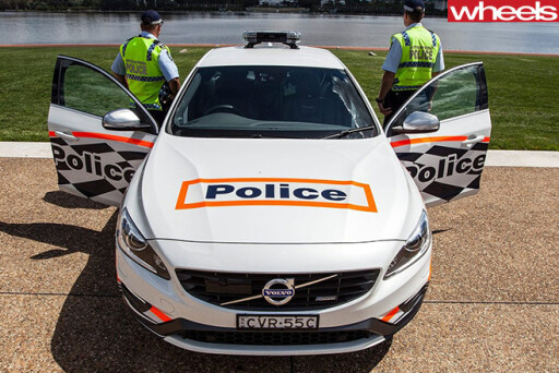 2017-Volvo -S60-Polestar -police -car