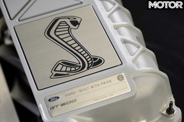 2020 Ford Mustang Shelby GT 500 Engine Badge Jpg