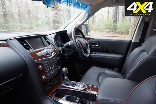 Nissan Patrol interior