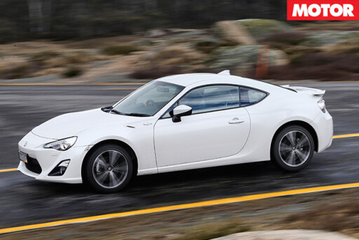 Toyota 86 gts driving side