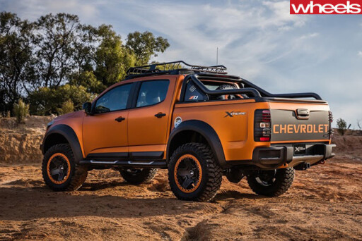 Chevrolet -Colorado -Xtreme -rear -side