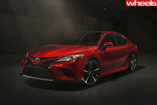 2017-Toyota -Camry -red