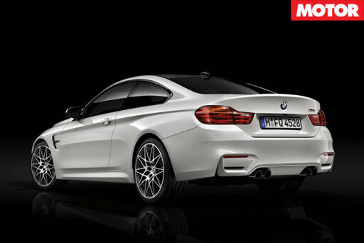 BMW prices M3/M4 Competition Pack rear