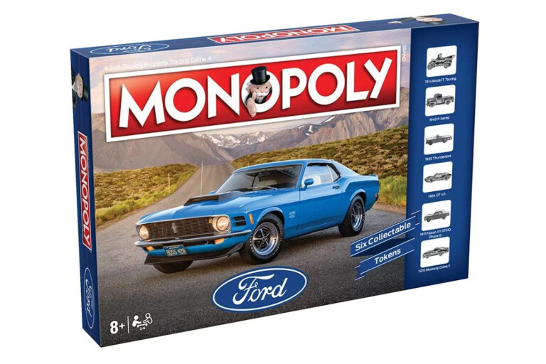 Ford Monopoly box cover