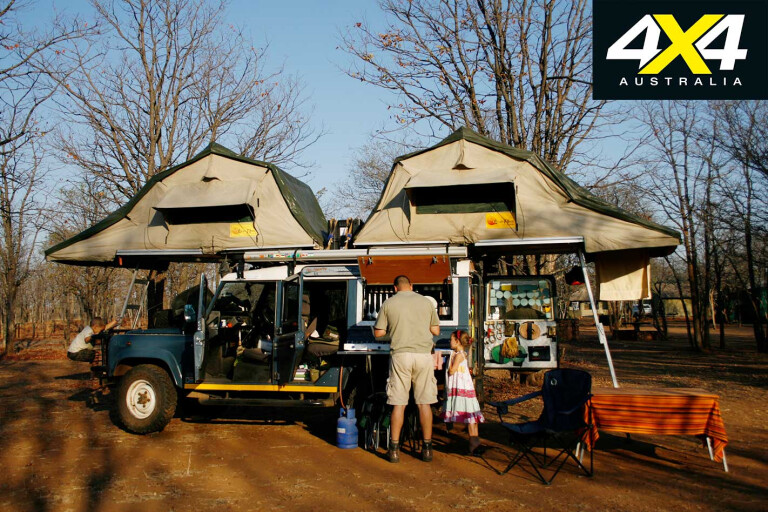 4 X 4 Trip With The Hwange Game Census Zimbabwe Camp Setup Jpg