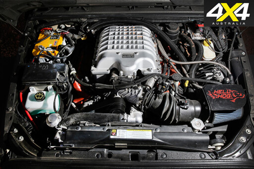 6x6 hellhog jeep wrangler engine
