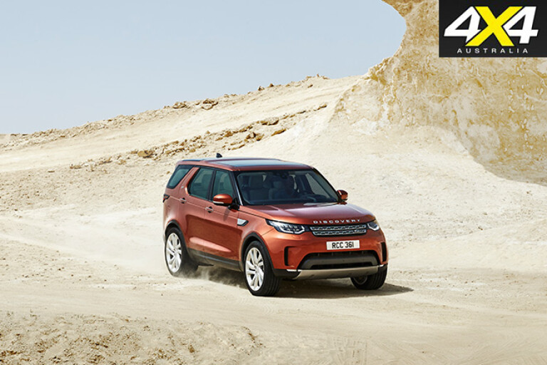 2017 Land Rover Discovery driving