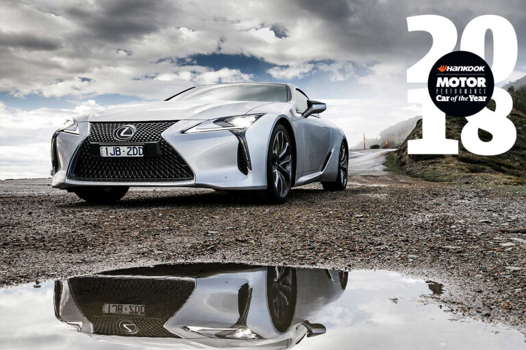 Lexus LC500 Performance Car of the Year 2018 9th