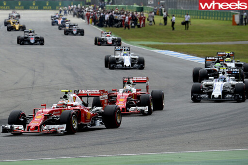 Ferrari -F1-cars -racing