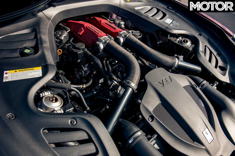 2019 Ferrari GTC 4 Lusso T Engine Jpg