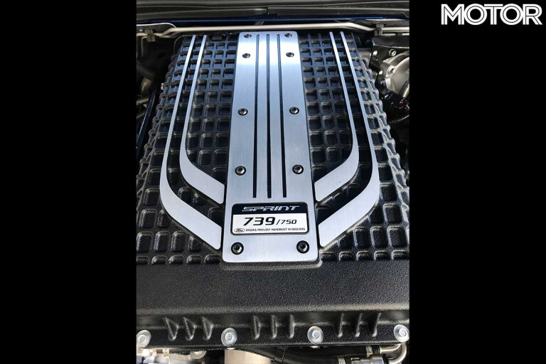 Final Ford Falcon Engine Build Plate Jpg