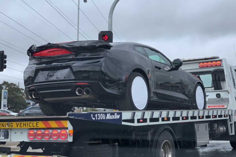 Chevrolet Camaro ZL1 spied in Melbourne