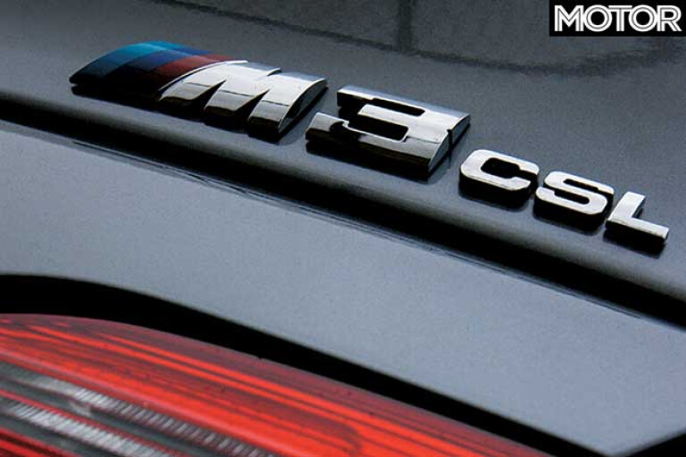 Performance Car Of The Year 2004 2nd Place BMW M 3 CSL Badge Jpg
