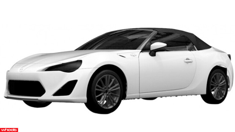 Toyota 86 shows soft top, convertible, release date, price, concept, review, australia