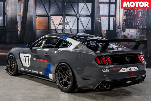 Ford Mustang GT4 rear