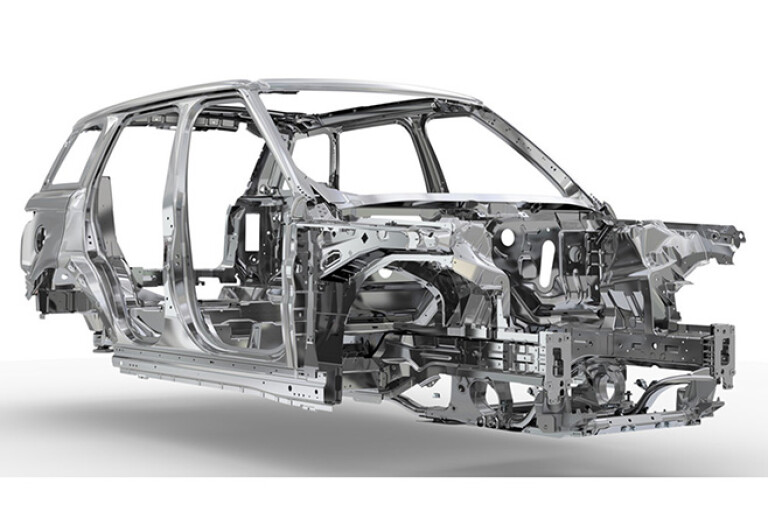 Range Rover aluminium chassis