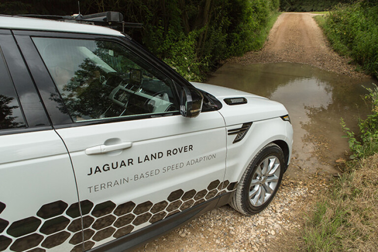 Jaguar Land Rover terrain system