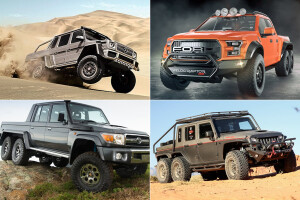 Six of the best 6X6s