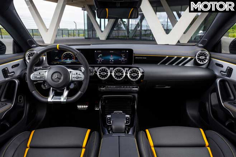 2020 Mercedes-AMG CLA45 interior