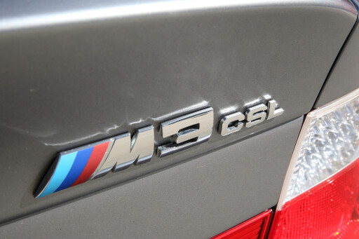 BMW M3 E46 CSL branding