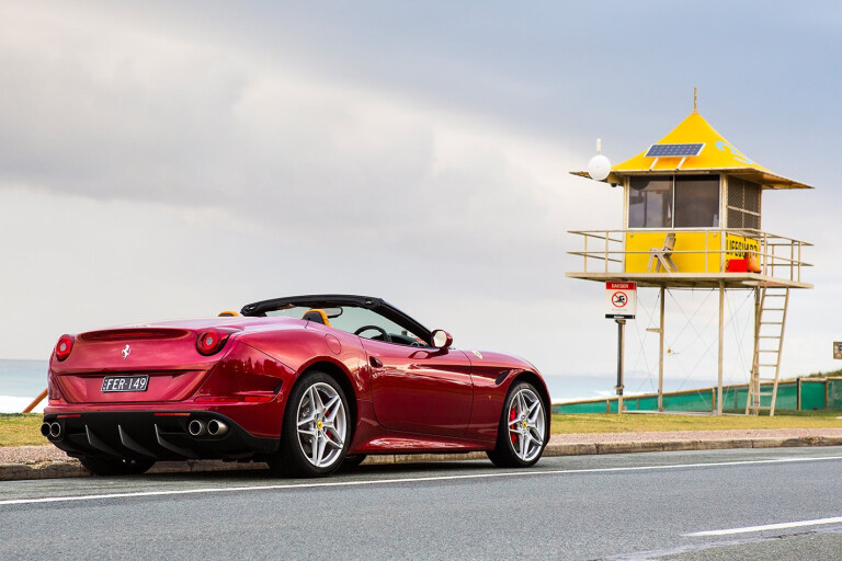 Ferrari California on the Gold Coast