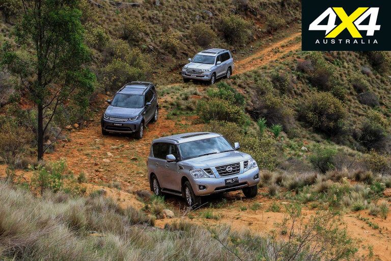 2018 Toyota Lc 200 Sahara Vs Land Rover Discovery Vs Nissan Y 62 Patrol Comparison Climb Jpg