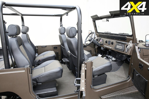 LandCruiser ICON FJ44 interior