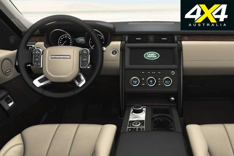 2019 Land Rover Discovery SD4 Dash