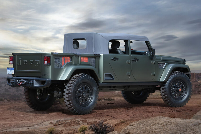 Jeep Concept Green Side Jpg