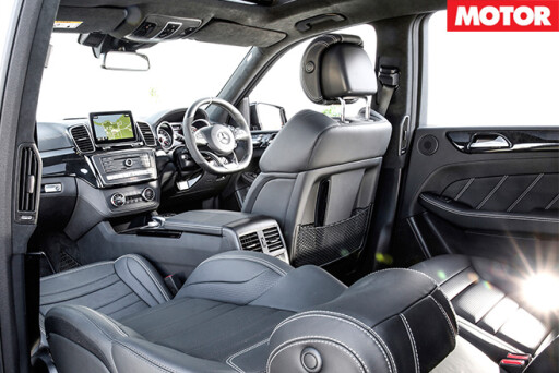 Mercedes-amg GLE63 S interior