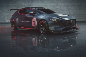 Mazda3 TCR racer revealed