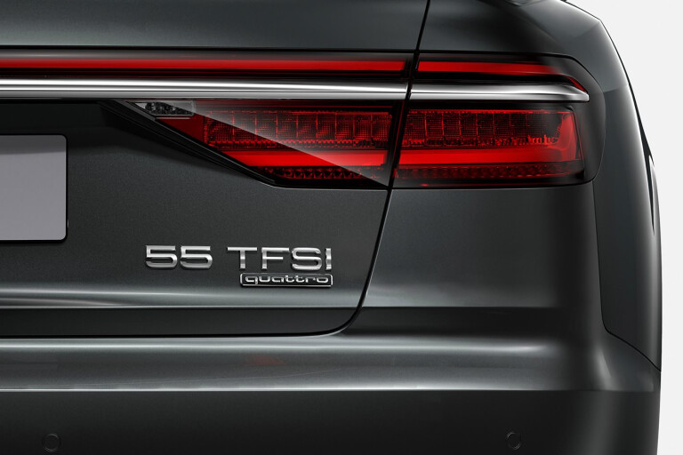 Audi 55 TFSI badge