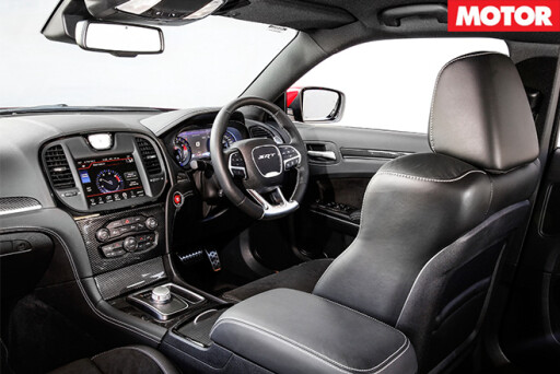 Chrysler 300 SRT interior