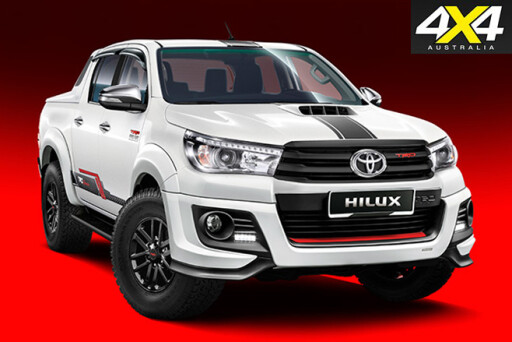 Toyota hilux front