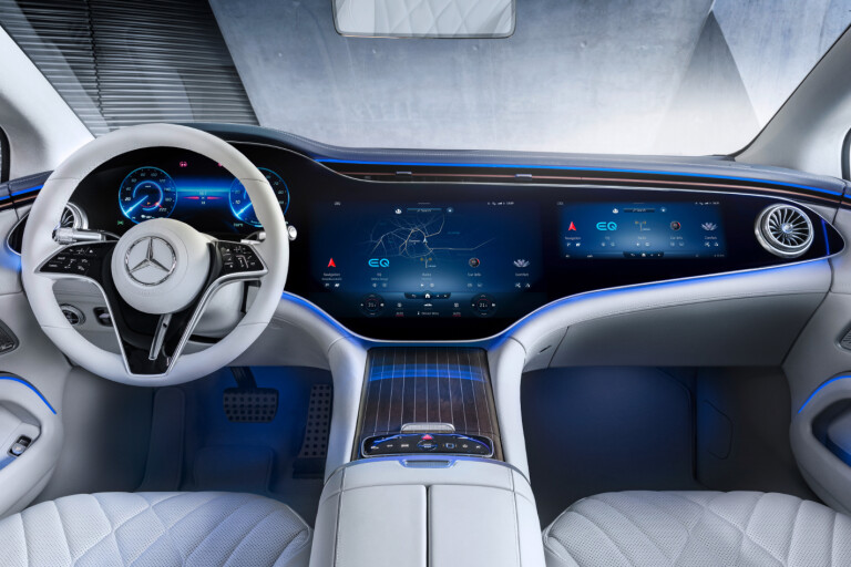 Mercedes-Benz EQS interior unveiled