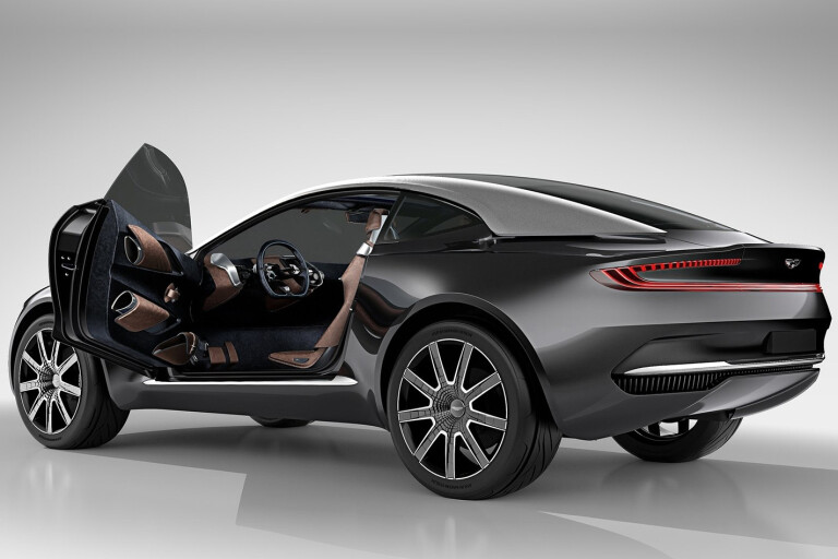 2015 Aston Martin Dbx Concept Rear Side Studio Doorsopen Jpg