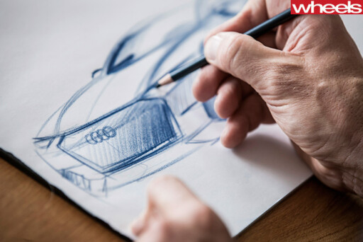 Audi -SUV-drawing
