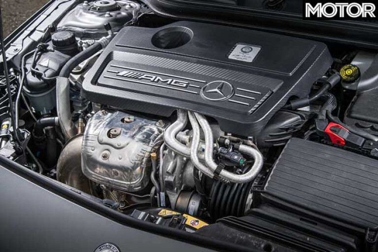 2013 Mercedes AMG A 45 Engine Jpg