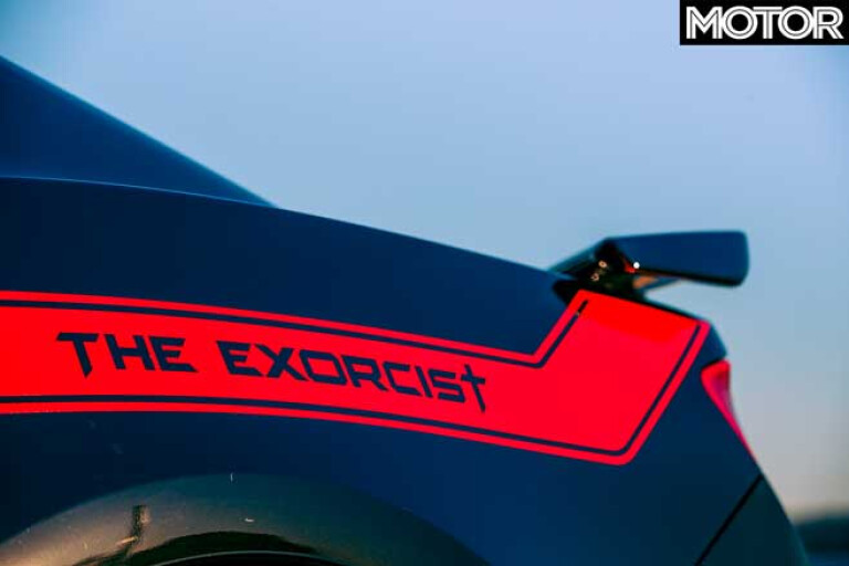 Hennessey Exorcist Right Hand Drive Version Rear Decal Jpg