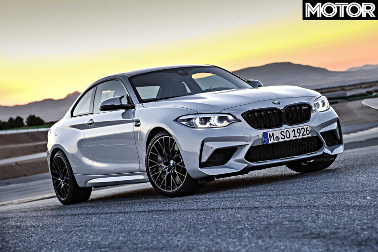 2018 BMW M 2 Competition Front Track Sunset Jpg