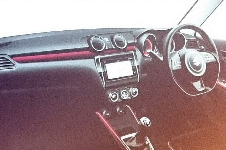 New Suzuki Swift interior
