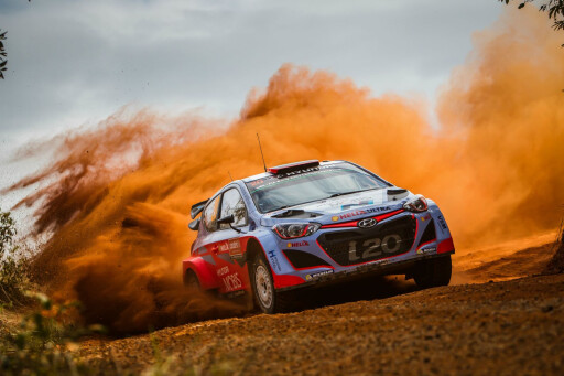 Dani Sordo Hyundai WRC Rally Australia