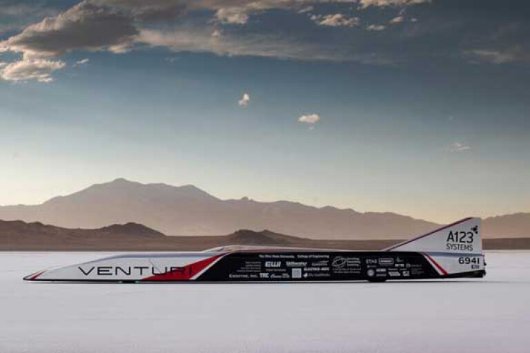World Land-Speed Record for Electric Vehicles