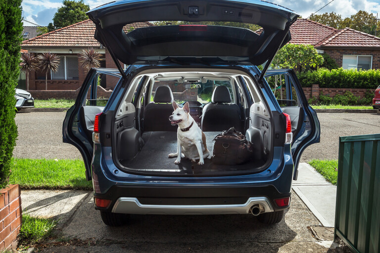 Subaru Forester 2.5i-S Boot Space