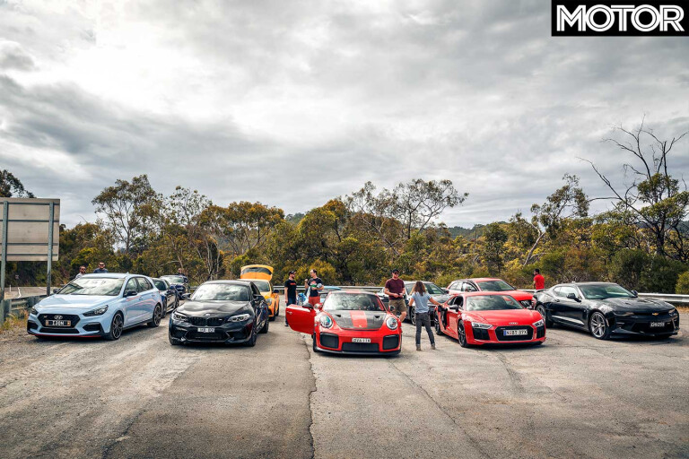 Performance Car Of The Year 2019 Road Test Line Up Jpg